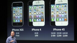 &bdquo;iPhone 4S&ldquo; pristatymo akimirka