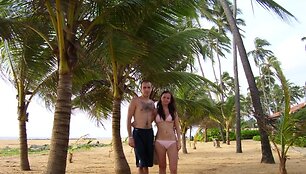 Bikini porelė. Auksė ir Andrius