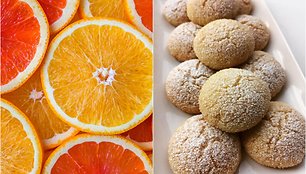 „Aurimėlio virtuvė“: apelsininiai manų kruopų sausainiai