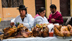 Gatvės maistas Peru