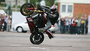Akimirkos i&scaron; motociklų lenktynių