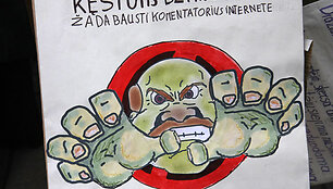 Nepolitinės piliečų asociacijos &bdquo;Jungtinis demokratinis judėjimas&ldquo; piketas Kaune