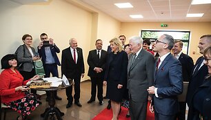 Kultūros centro atidarymo akimirkos