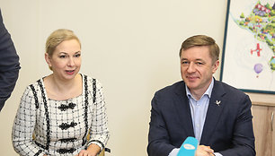 Jolanta Šmidtienė ir Ramūnas Karbauskis
