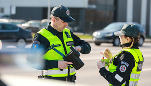 Policijos priemonė Kaune