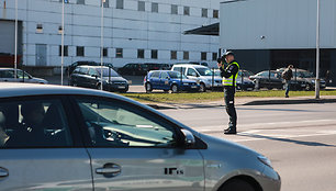 Policijos priemonė Kaune