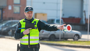 Policijos priemonė Kaune