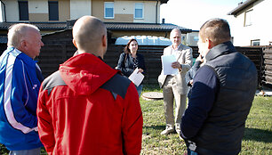 Mastaičių gyvenvietėje užsikim&scaron;o nuotekų &scaron;uliniai
