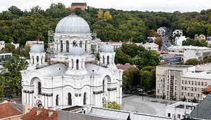 Kauno panorama nuo „Britanikos“ stogo