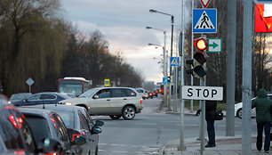 Europos prospekto ir Veiverių gatvės sankryža