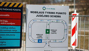 Mobilus patikros punktas Kaune