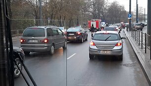 Avarija A.Juozapavičiaus prospekte