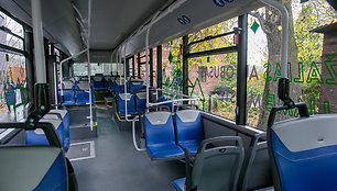 Elektrinio autobuso pristatymas