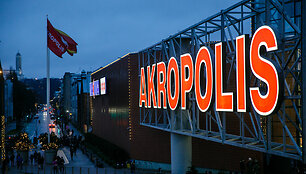 Gaisras Kauno &bdquo;Akropolyje&ldquo;