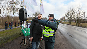 „Achemos“ darbuotojų mitingas