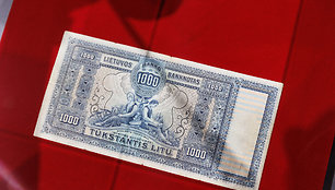 Paroda „Menas ir pinigai“, skirta lito 100-mečiui