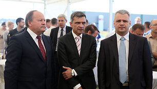 Pieno perdirbimo gamyklos statybų pradžia
