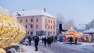 Kalėdų eglės įžiebimo šventė Klaipėdoje