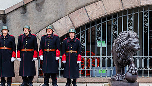 Šaulių vėliavos perdavimo ceremonija