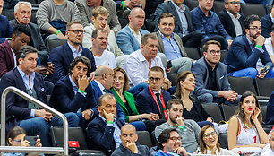 Žinomi žmonės rungtynėse