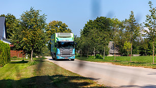 Elektra varomas Scania