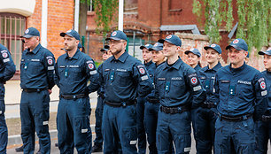 Kaune atidarytas rekonstruotas policijos komisariatas