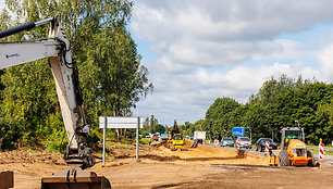 Jonavos aplinkkelio darbų pradžia