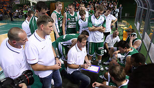 Baltijos krep&scaron;inio lygos (BBL) taurės turnyro finale kovoja Kauno &bdquo;Žalgiris&ldquo; ir Vilniaus &bdquo;Lietuvos rytas&ldquo;.