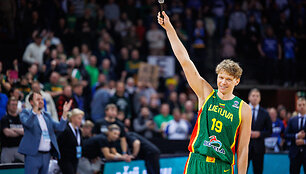 Mindaugas Kuzminskas atsisveikino su rinktine