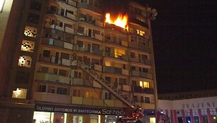 Gaisras Kaune