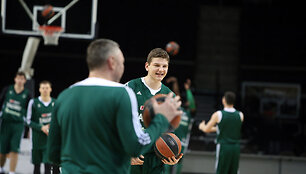Krep&scaron;ininkų treniruotė