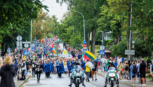 Pasaulio lietuvių sporto žaidynių atidarymas Palangoje
