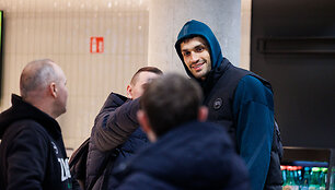 &bdquo;Atėnų Panathinaikos&ldquo; Kauno oro uoste