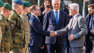 Robertas Kaunas, Gitanas Nausėda, Petras Pavelas