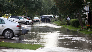 Vandentiekio avarija