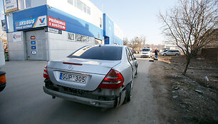 Sudaužytas &bdquo;Mercedes-Benz&ldquo;