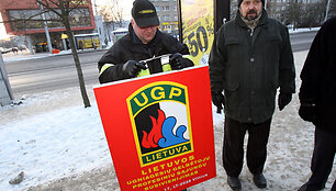 Ugniagesių piketas