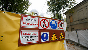 Rekonstruojama Laisvės alėja