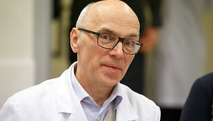 Akių ligų klinikos vadovas profesorius Vytautas Ja&scaron;inskas