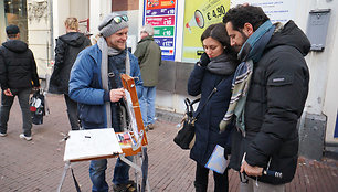 Arūnas Tiškus Amsterdame