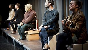 Spektaklio akimirka