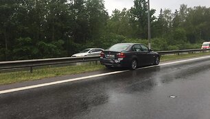 Avarija kelyje Vilnius-Kaunas