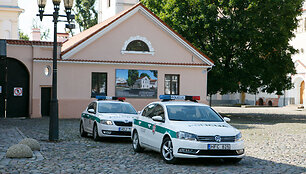 Policijos priemonė Kauno centre