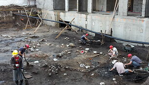 Archeologiniai kasinėjimai Kauno senamiestyje