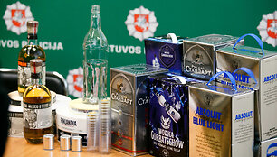 Policija aptiko alkoholio klastotes