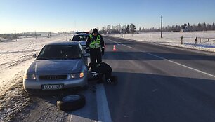 Policijos pagalba vairuotojai