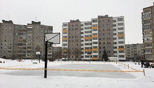 Ledo aik&scaron;telė &Scaron;ilainiuose