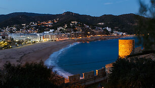 Tossa de Mar paplūdimys