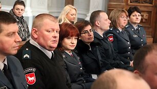 Policijos pareigūnų &scaron;ventėje