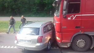 Avarija pakaunėje